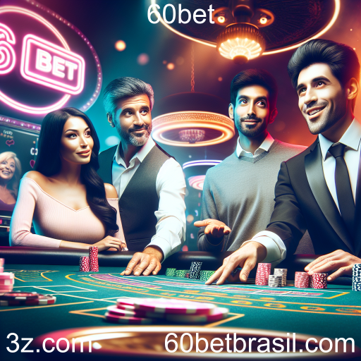 A Emoção do Cassino Ao Vivo no 60bet